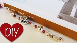 How to Make a Beaded Bookmark [upl. by Fischer]