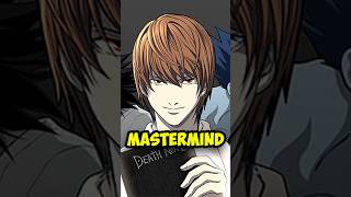 MASTERMIND Light Yagami LightYagami DeathNote Mastermind Kira AnimeGenius Shinigami LightVsL [upl. by Dihahs]