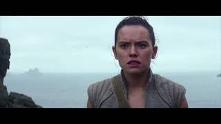 REY FINDS LUKE  STAR WARS CINEMATIC MUSIC [upl. by Marlane]