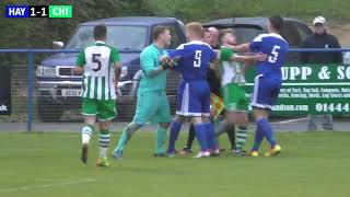 Haywards Heath Town vs Chichester City  4th November 2017 [upl. by Atinaujnas]