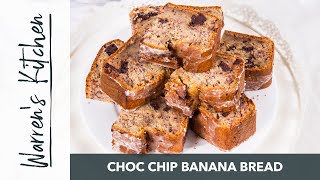 Fairtrade Choc Chip Banana Bread [upl. by Denyse]