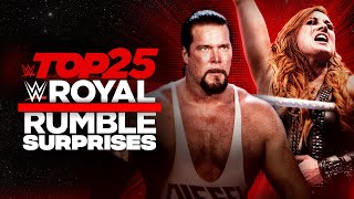 25 surprise Royal Rumble entrants WWE Top 10 special edition Jan 21 2024 [upl. by Keldon]