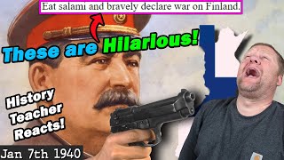 Ruining World War II with Bad Translations  StarvHarv  History Teacher Reacts [upl. by Yromem]