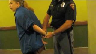 Arrests for silently filming in the Wisconsin assembly gallery [upl. by Ennaesor]