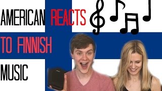 AMERICAN REACTS TO FINNISH MUSIC [upl. by Lorrayne]