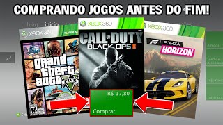 COMO COMPRAR JOGOS DIGITAIS NO XBOX 360 ANTES DA LOJA FECHAR  PASSO A PASSO COMPLETO SEM ERROS [upl. by Ahsir]