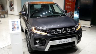 Maruti Suzuki Vitara Brezza 2021 Top Model ZXI Plus AT DT  Most Practical Subcompact SUV  Review [upl. by Aerdnahc]