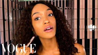 Jourdan Dunn Reveals the Secret Behind Her Model Glow  Beauty Secrets  Vogue [upl. by Esilahs]