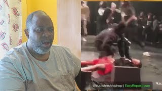 Dad Reacts to XXXTENTACION GETTING KNOCKED OUT amp SECURITY FOOTAGE [upl. by Yetta22]