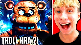 TATO FNAF FANMADE HRA MĚ VYTROLLILA  😂  FNAF in Real Time [upl. by Amrak]