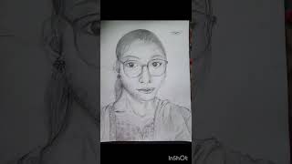 My first sketch  art   viral song [upl. by Ress230]