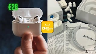 DHgate AirPods Pro 2nd Generation unboxing [upl. by Intisar]