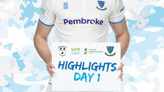 Ollie Robinson takes SEVEN wickets  Day one highlights v Worcestershire [upl. by Elbert]