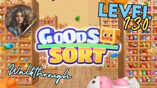 Goods Sort  Sorting Games Level 130 Hard [upl. by Ayatnohs]