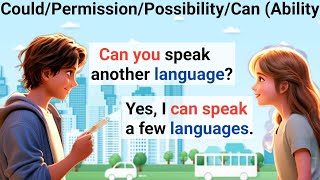 English Conversation Practice  Asking for PermissionPossibility  English Speaking Practice [upl. by Jeuz]