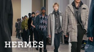 Hermès mens winter 2024 live show [upl. by Larret324]