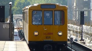 U1 Prinzenstraße UBahn Berlin [upl. by Tallbott]