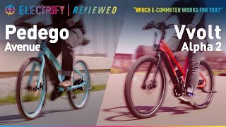 Pedego Avenue vs Vvolt Alpha 2 Review Best Electric Commuter Bike [upl. by Ilesara711]