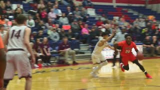 High school boys basketball Burkburnett vs Brownwood—Feb 22 2019 [upl. by Rudie765]