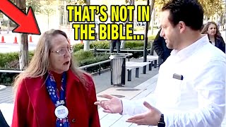 MAGA Bible Beater CRUMBLES After Hearing This Bible Story [upl. by Analram826]