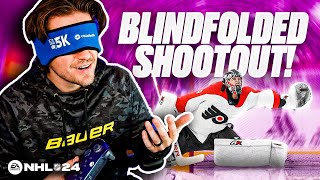 NHL 24 SHOOTOUT CHALLENGE 4 BLINDFOLD EDITION [upl. by Dracir812]