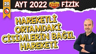 20dakikada Hareketli Ortamdaki Cisimlerin Bağıl Hareketi  AYT Fizik Kamp2022 [upl. by Rezzani]