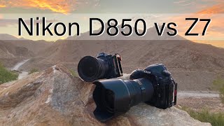 Review Nikon D850 vs Z7 en Español [upl. by Salomon872]