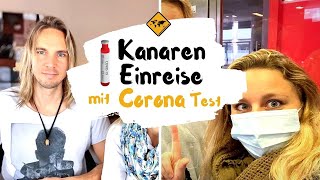 Kanaren Einreise mit Corona Test PCR ✈️ Erfahrungen zum Flug nach Teneriffa  unaufschiebbarde [upl. by Joacimah]