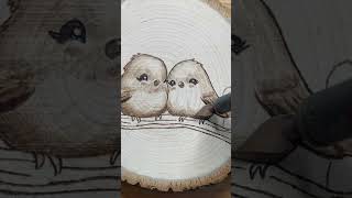 The Perfect DIY Wood Burning Project for Valentines Day art woodburning [upl. by Okir]