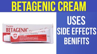 BETAGENIC CREAM  Benefits Side Effect Uses amp More in UrduHindi  Dr Review [upl. by Acisey]