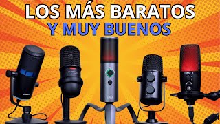 MEJORES Micrófonos CALIDAD PRECIO Para Stream y Creadores De Contenido 2024 [upl. by Nylynnej]