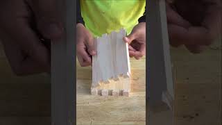 Amazing Woodworking Box Joinery Skills skills woodworking amazing boxjoinery shorts [upl. by Ttenrag]