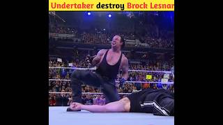 The Undertaker crashes Brock Lesners homecoming celebration shorts wwe [upl. by Nallak691]