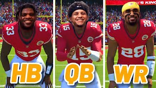 I made a Full Team of QBs in Madden [upl. by Namra]