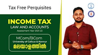 Perquisites  Taxable in case of specified employees Tax free perquisites Calicutamp Kannur [upl. by Nyssa]