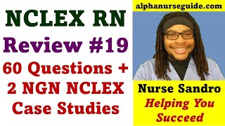 NCLEX RN Review 19  NGN NCLEX RN Questions and Answers  Next Generation NCLEX Case Study Question [upl. by Amandi]