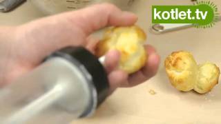 Profiterole z sosem czekoladowym  KOTLETTV [upl. by Hatfield916]