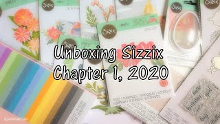 Unboxing Sizzix Chapter 1 2020 [upl. by Auhsoj781]