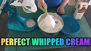 whipped cream recipe for cake frosting [upl. by Ayle]