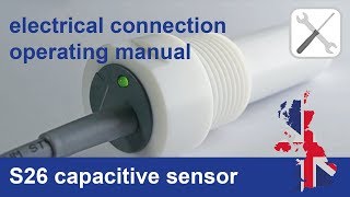 capacitive sensor  sensitivity adjustment potentiometer  ready for operation [upl. by Nomzed]