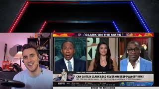 ESPN FIRST TAKE  Stephen A Smith amp Shannon Sharpe Get In HUGE FIGHT Over Caitlin Clark With Molly [upl. by Melisandra936]