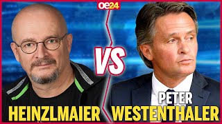 FELLNER LIVE Bernhard Heinzlmaier vs Peter Westenthaler [upl. by Nyral]