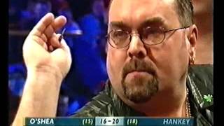 Darts World Championship 2003 Round 1 Hankey vs OShea [upl. by Ahsenev]