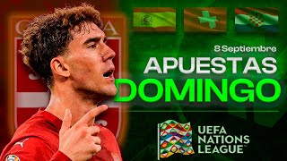 APUESTAS DOMINGO NATIONS LEAGUE  PRONÓSTICOS Y APUESTAS FÚTBOL HOY  APUESTAS ESPAÑA  VICOBETS [upl. by Jacobine]