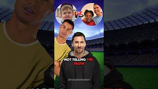 Messi vs Lie Detector  Ronaldo asks Messi short [upl. by Narot596]