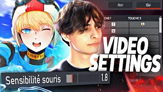 LES MEILLEURS SETTINGS APEX LEGENDS PC  😱 GROSSE GAME WATTSON [upl. by Nahsed]