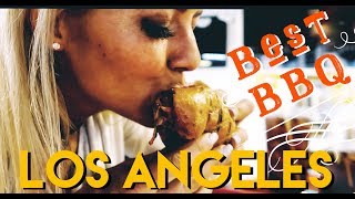 BBQ 🍖🔥 Best Pulled Pork in LA  Cheat day  Pancakes amp Peanut Butter Booster Sunny in Los Angeles [upl. by Rosamond]