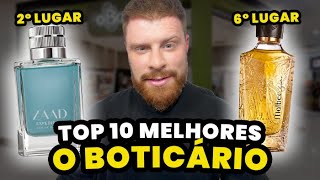 Os HOMENS votaram nos 10 MELHORES PERFUMES de O BOTICÁRIO da Atualidade  Perfumes Masculinos [upl. by Enileqcaj343]