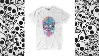 Camisetas de calaveras hombre [upl. by Derrik]