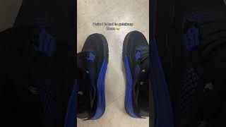 When you back to school wearing the Jordan 4 Blue thunder From PkStockX sneaker shoes pkstockx [upl. by Leelaj]